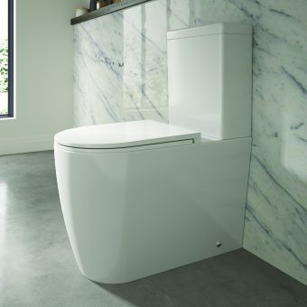 The White Space Lab Rimless Close Coupled WC With Closed Back 