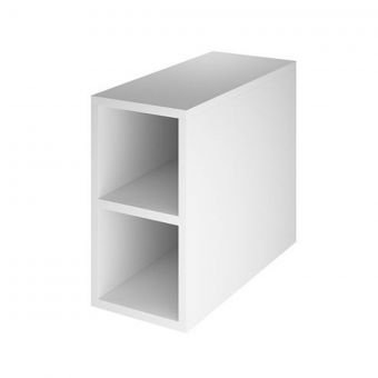 The White Space Choice 200mm Shelf Unit in White