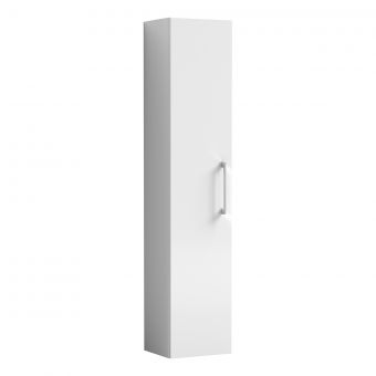 Nuie Arno 300mm Tall Unit with 1 Door in White