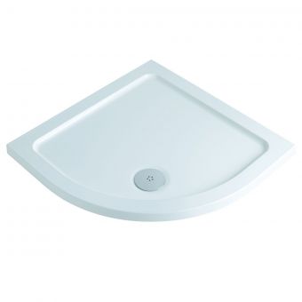 Essentials Quadrant Shower Tray including waste - HW90