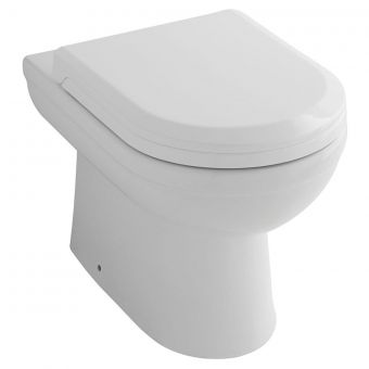 Essentials Pecos Rimless Back To Wall Toilet