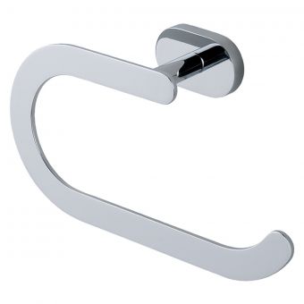 UK Bathrooms Essentials Cingino Towel Holder in Chrome