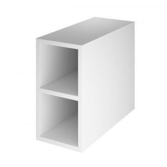 The White Space Choice 200mm Shelf Unit in Light Grey