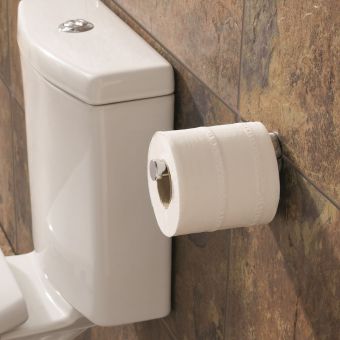 Essentials Lassa Toilet Roll Holder in Chrome