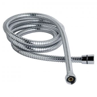 Essentials 2m Flexible Shower Hose with 10mm Bore in Chrome