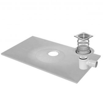 Impey Aqua-Dec Easy Fit Wetroom System - Tray size 1850 x 900