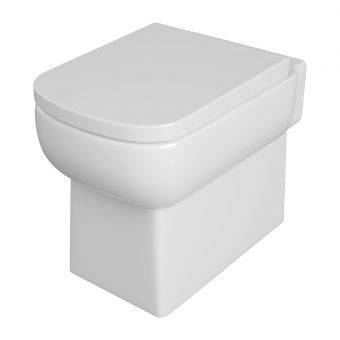 Essentials Orchid Back To Wall Toilet