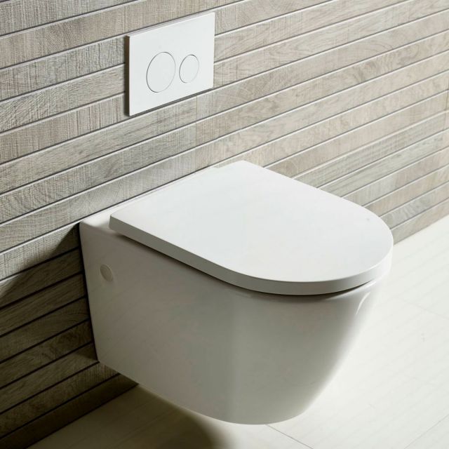 Tavistock Orbit Wall Hung Rimless Toilet - WH250S