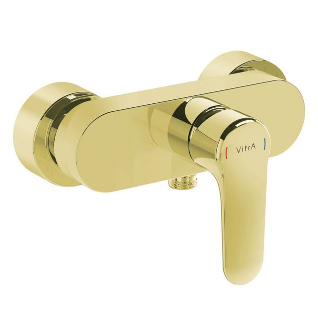 VitrA Root Round Shower Mixer in Gold - A4272623
