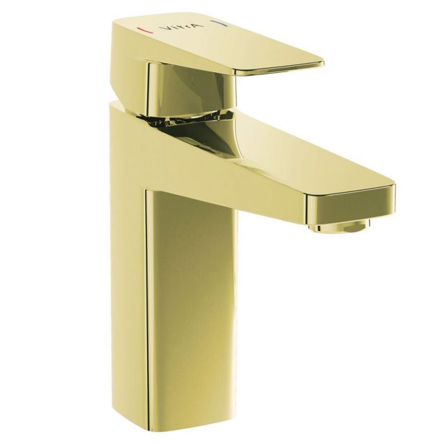 VitrA Root Square Large Basin Mixer in Gold - A4273123