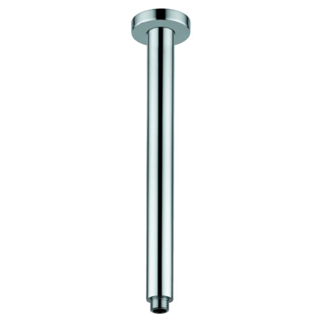 Abode Circular Ceiling Mounted Shower Arm in Chrome