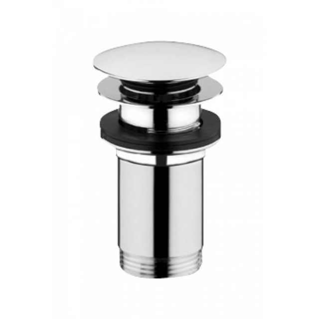 Abode Basin Clicker Waste - Unslotted in Chrome