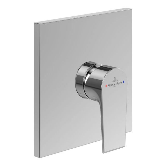 Villeroy & Boch Liberty Concealed Single-Lever Shower Mixer in Chrome - TVS10700400061