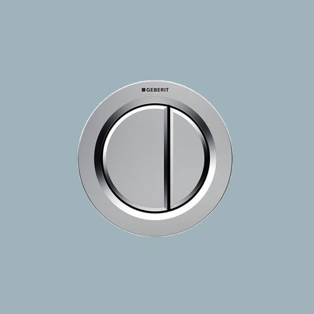 Geberit Dual Flush Buttons, Pneumatic Type 01 - 116042211