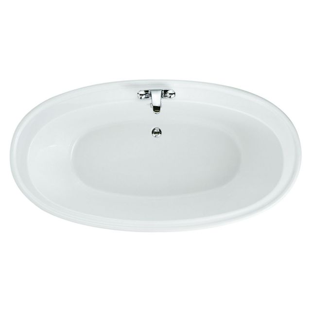Adamsez Andante i Large Oval Inset Freestanding Bath - AND/WH078